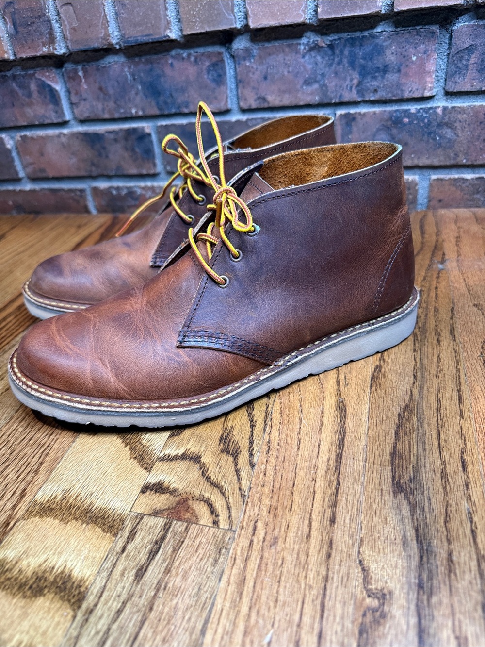 Red Wing 3622 Weekender Chukka Boots Brown Leather Men’s Size 8 Made in USA